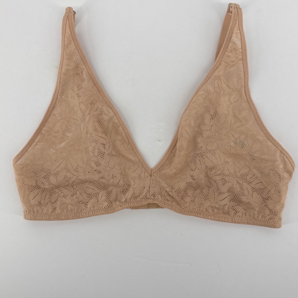 State of Day Intimates Womens Stretch Lace Bralette Nude‎ Blush Medium 100201286